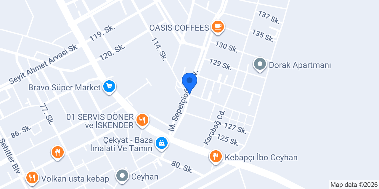 SES Kitap Kırtasiye konumu