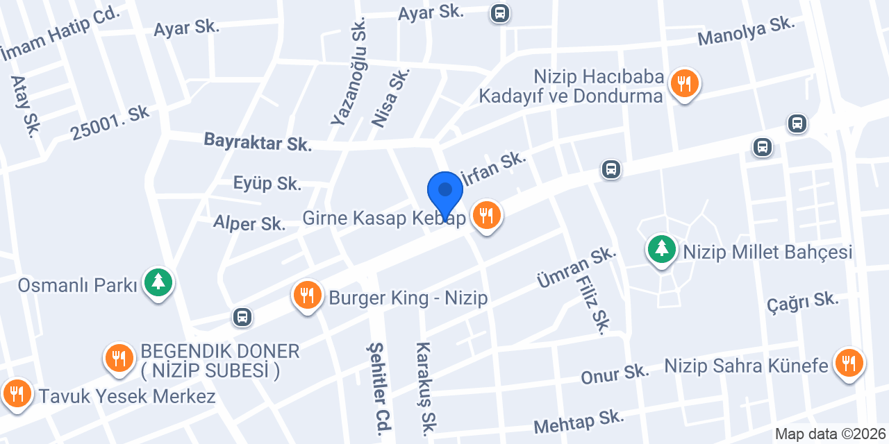 FISTIK USTA BAKLAVA konumu