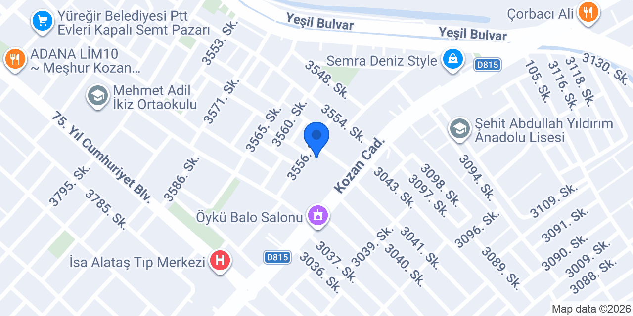 Burak Özel Diş Hekimi konumu