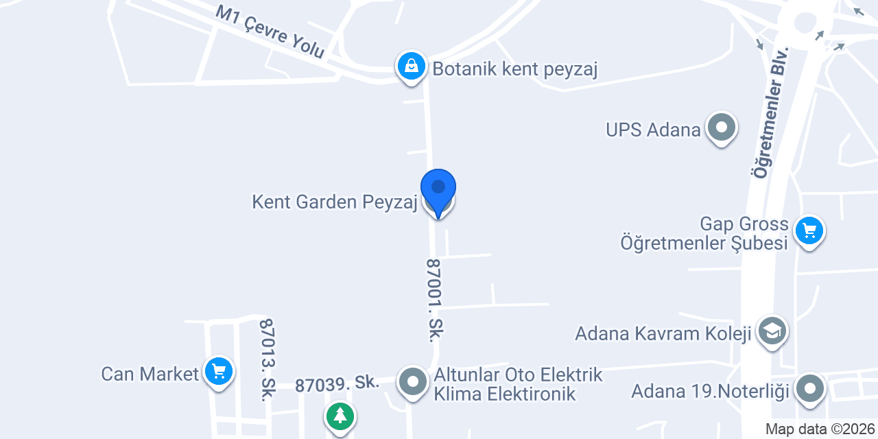 Kent Garden Peyzaj konumu