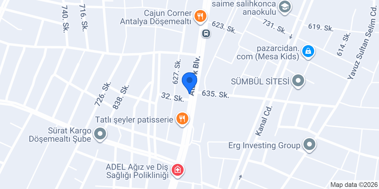 Maral Tekel Bayi konumu