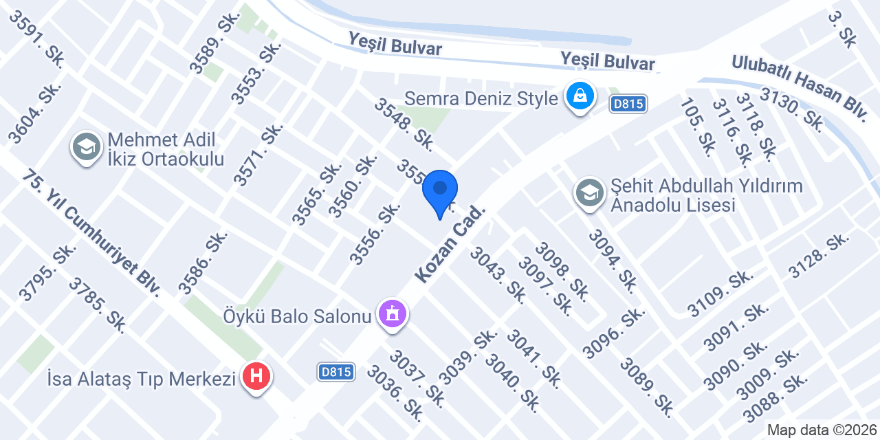 Bellona - Erikciler Mobilya konumu