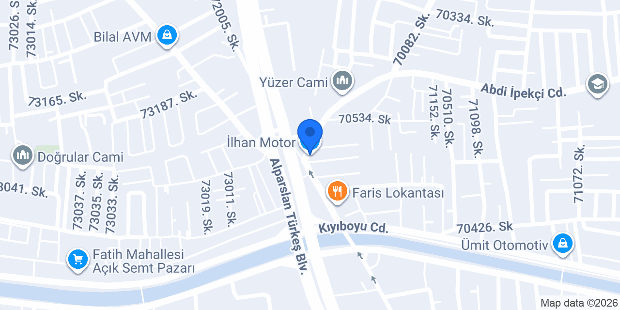 İlhan Motor konumu