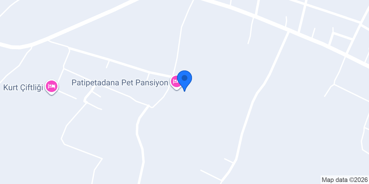 Patipetadana Pet Pansiyon konumu