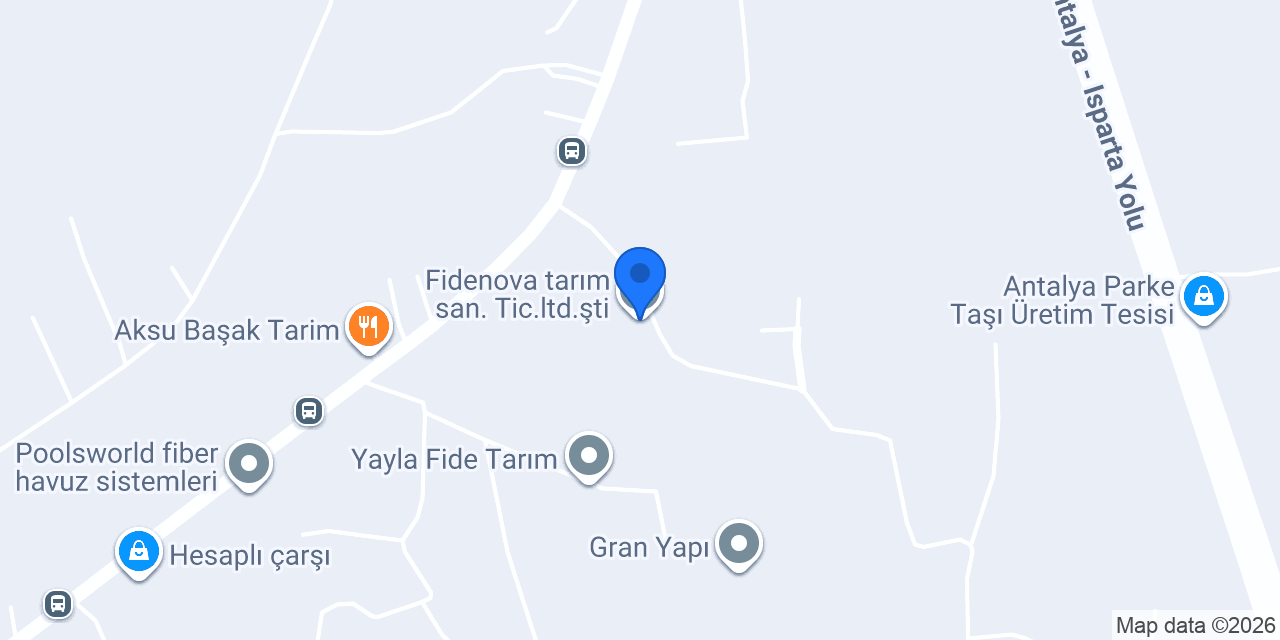 Fidenova tarım san. Tic.ltd.şti konumu