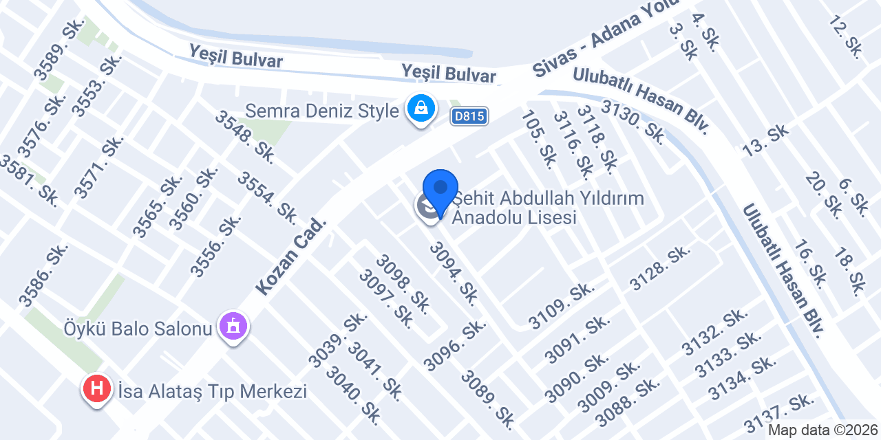 Rahime Hatun Anaokulu konumu