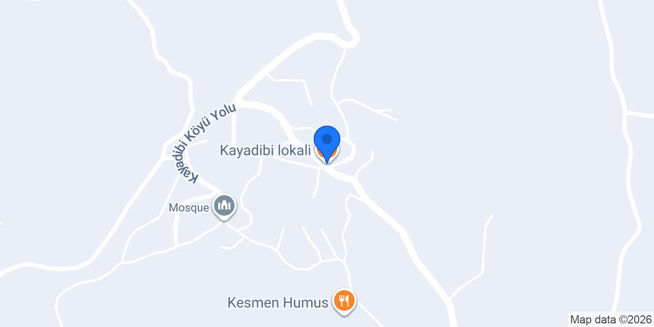 Kayadibi lokali konumu