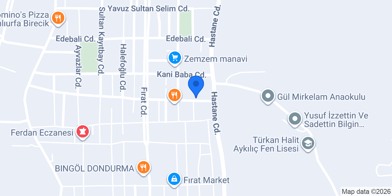 Batu Rent A Car konumu