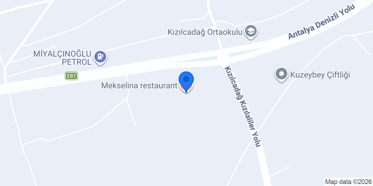 Mekselina restaurant konumu