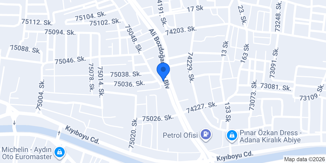 Başkan Kadirli Sucuk - Köfte Ekmek konumu