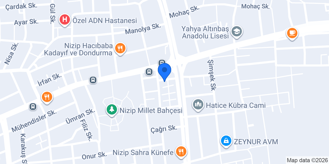 ISLAK BURGER konumu