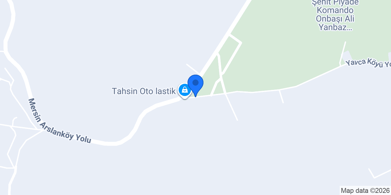 Lastikçi Tahsin yavca konumu