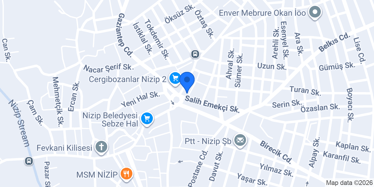 Gülüm Pastanesi konumu