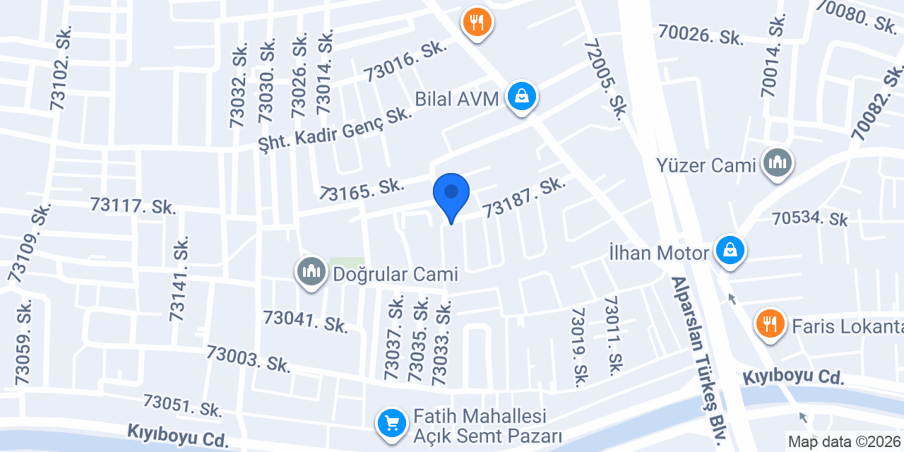 Doğan Gıda 5 konumu