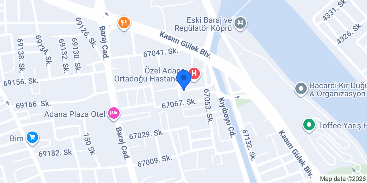 Eczane Tuğçe Dalkır konumu