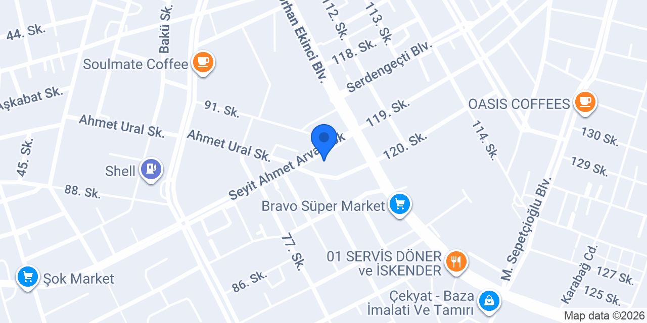 Dominos Pizza Ceyhan Şubesi konumu