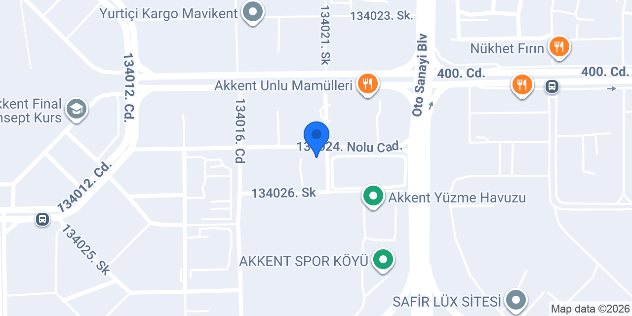 Anahtar Hırdavat konumu