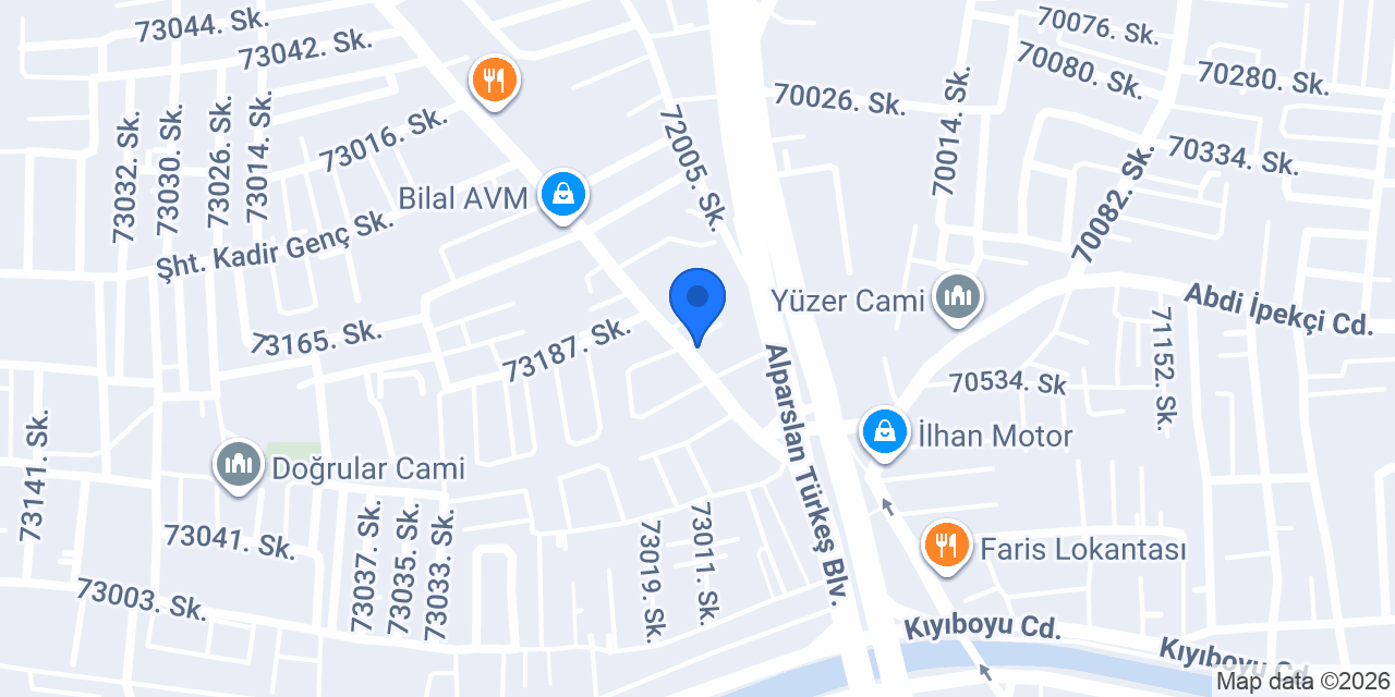 Diş Hekimi Nevin Aykaç Başçı konumu