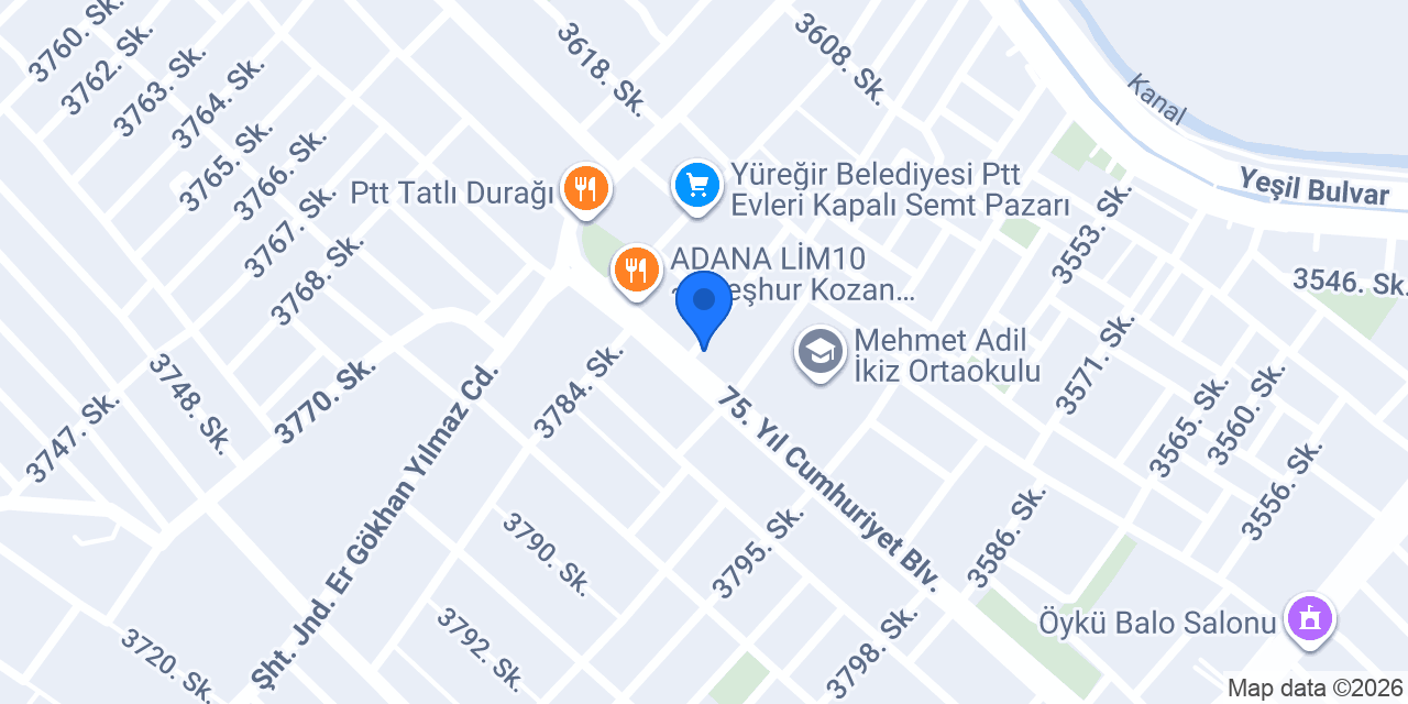 sistem klima yüreğir konumu