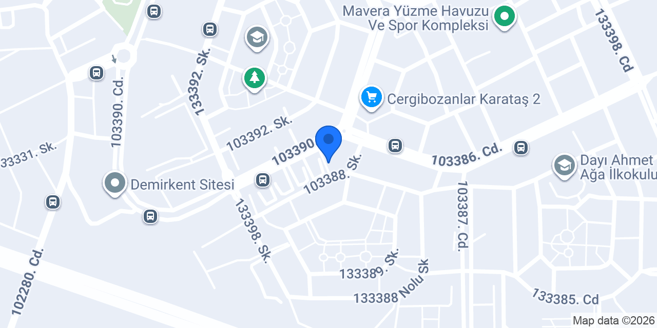 Gül sıhhi tesisat konumu