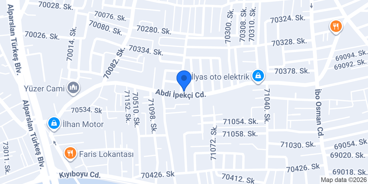 Gül Yapı Market konumu