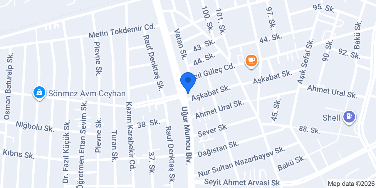 Diş Hekimi Zeynep Akbulut konumu