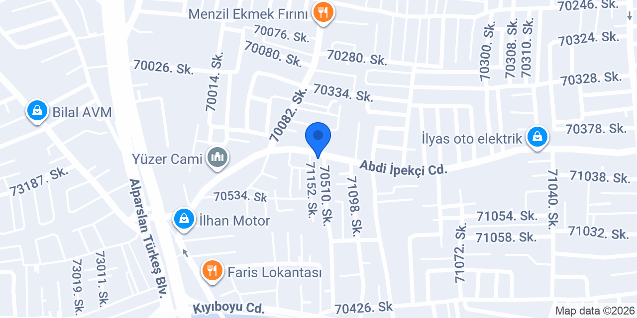 Oyuncak Dünyası konumu