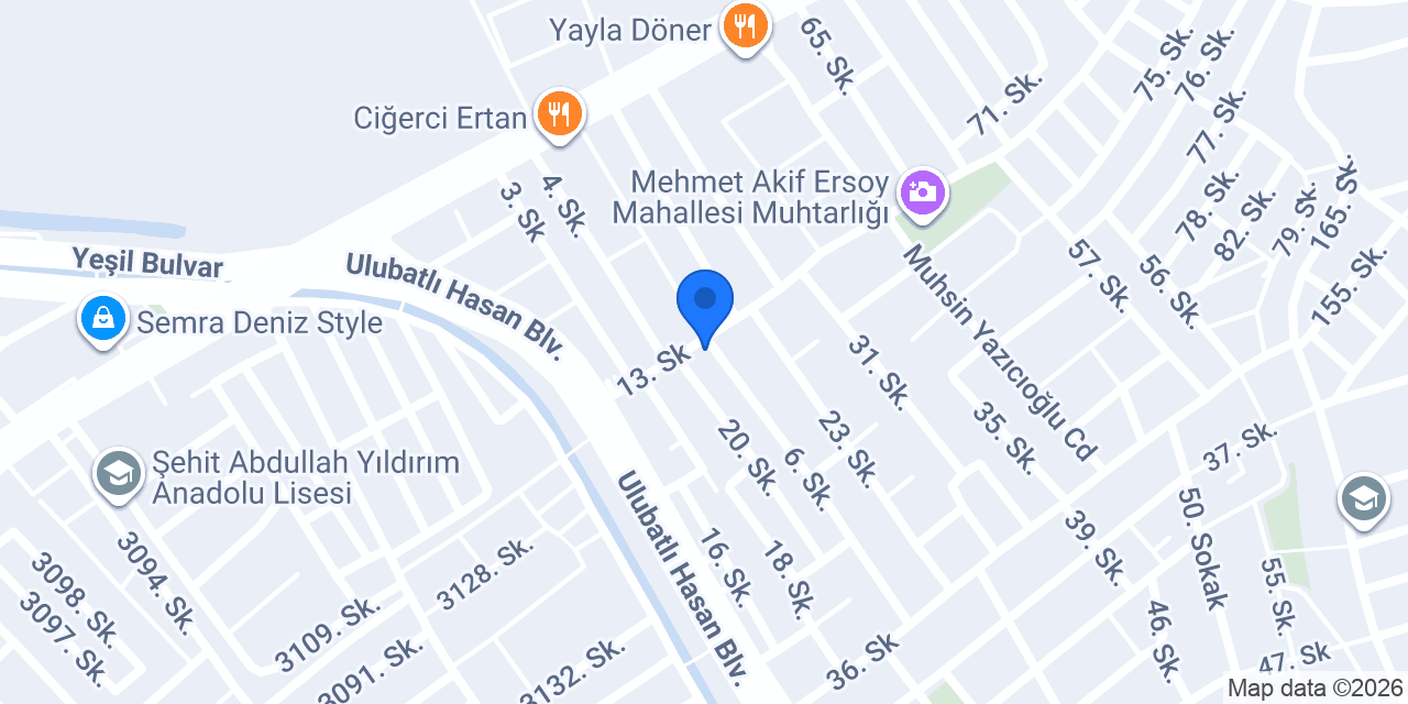 İzar Market konumu