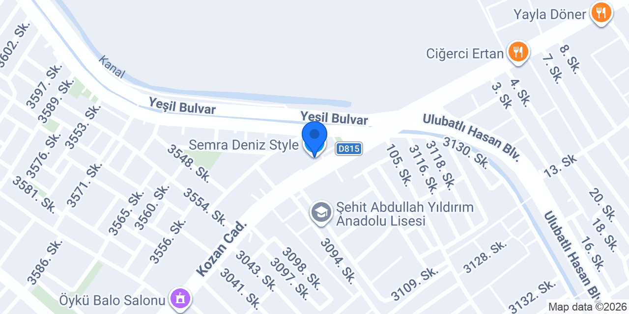 Semra Deniz Style konumu