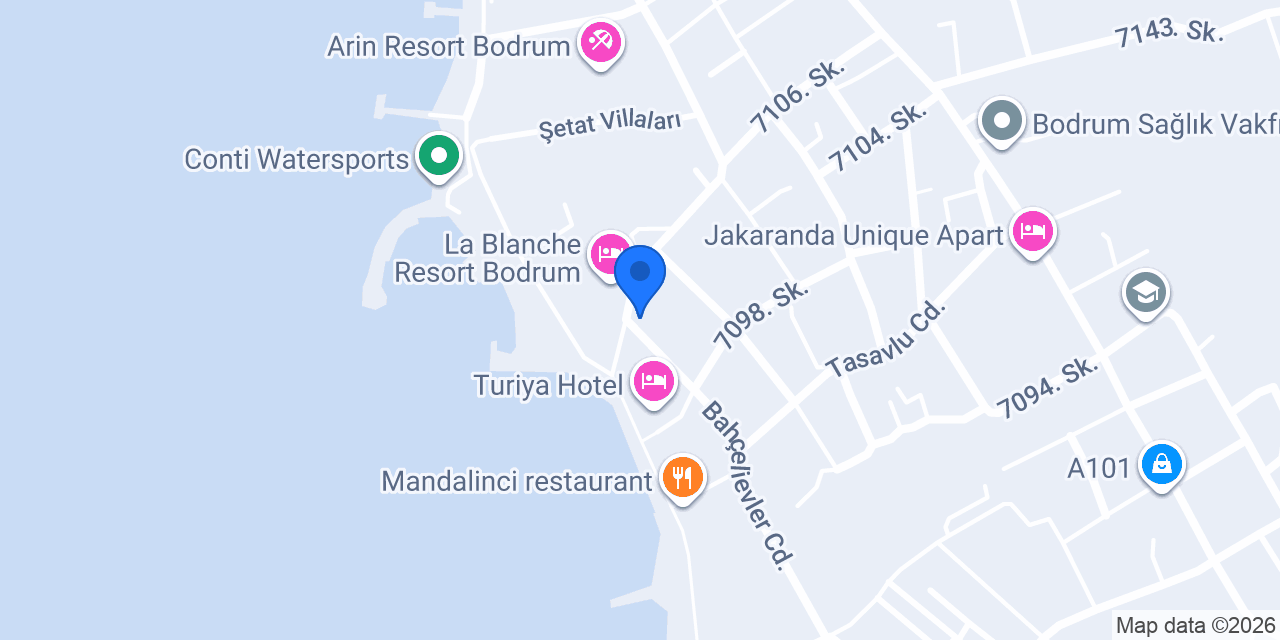 Muhtarın Yeri Restoran konumu