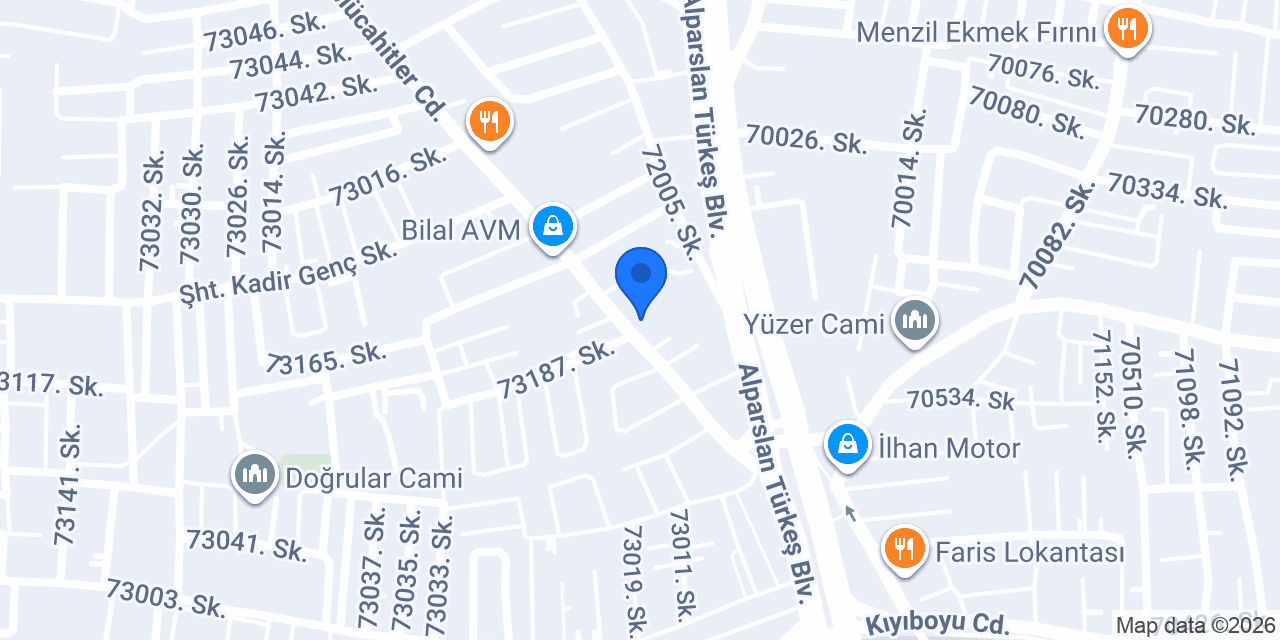 Doğan Halı Yıkama konumu