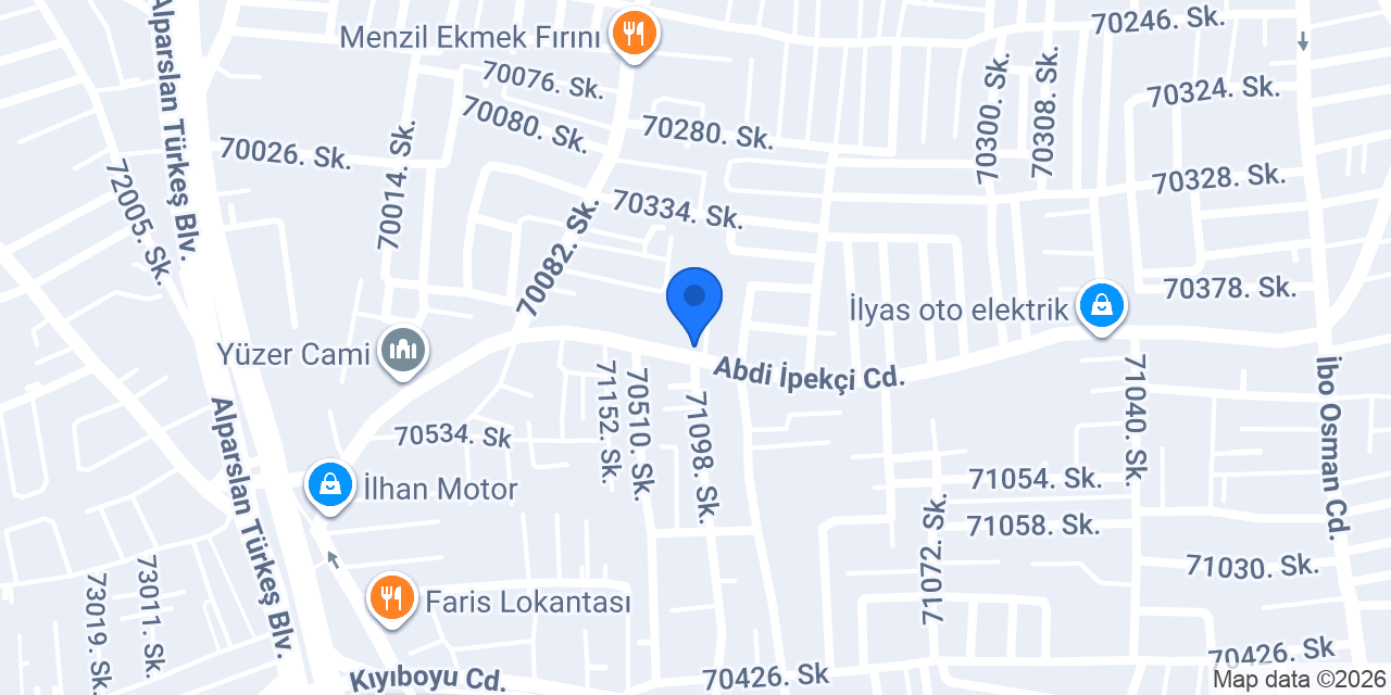 DELİ 1 TEKEL BÜFE konumu