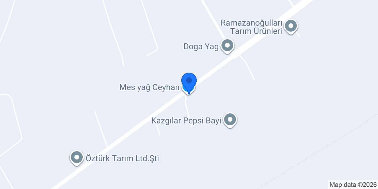 Mes yağ Ceyhan konumu