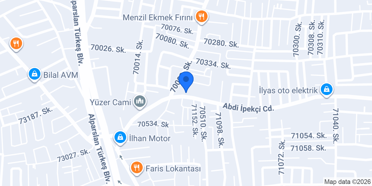 Selam Lastik konumu