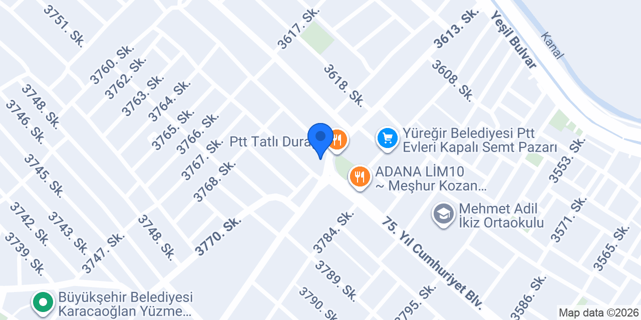 Can Pati Veteriner Kliniği konumu