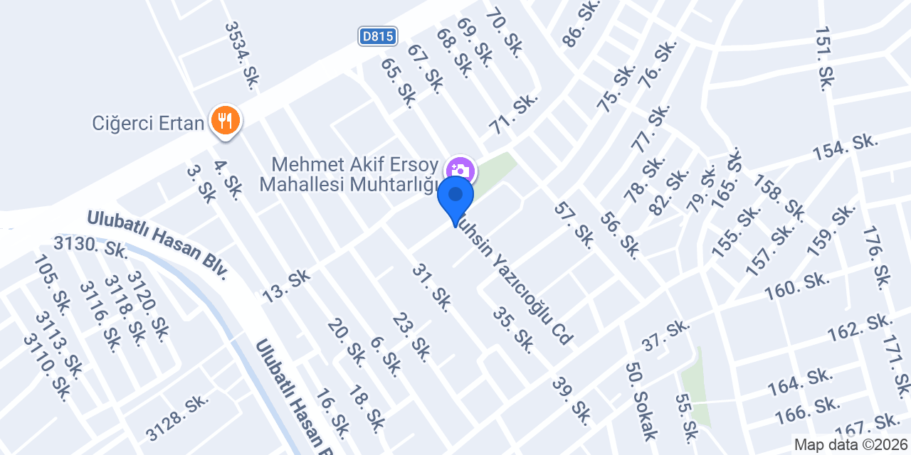 Çakır Eczanesi konumu