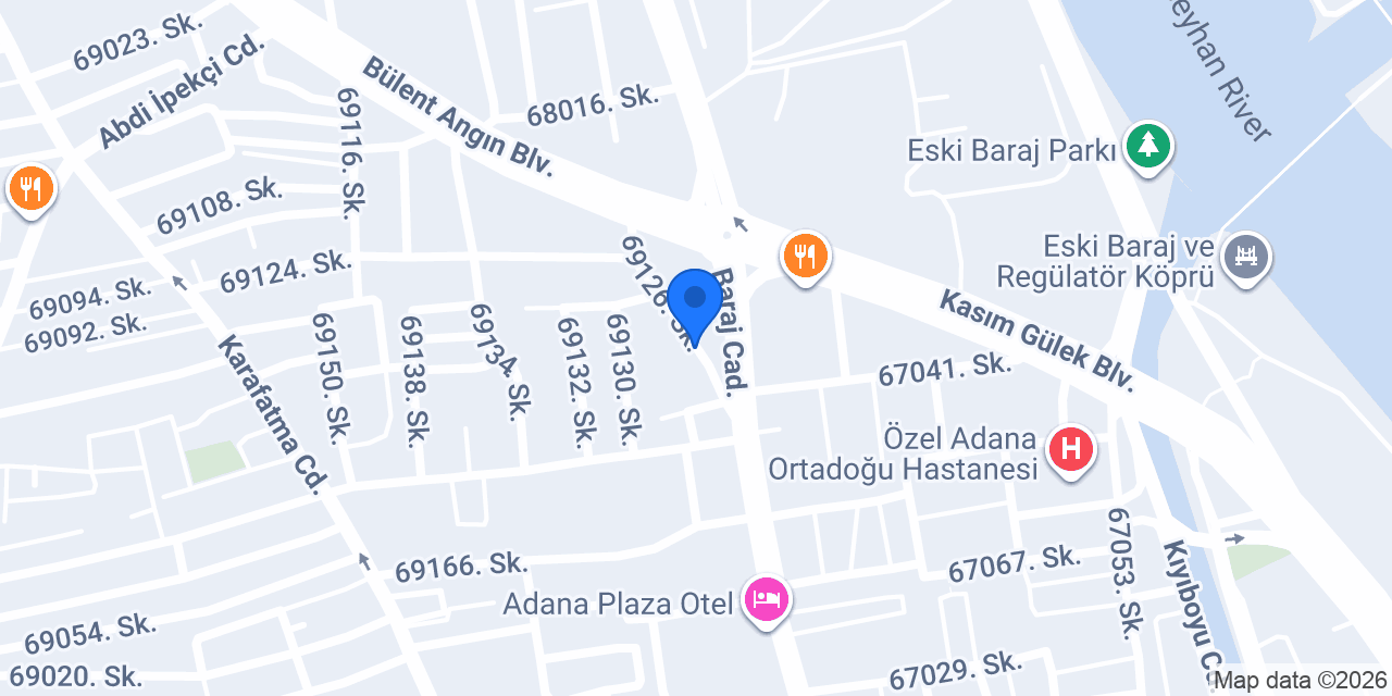 Gülaçtı Eczanesi konumu