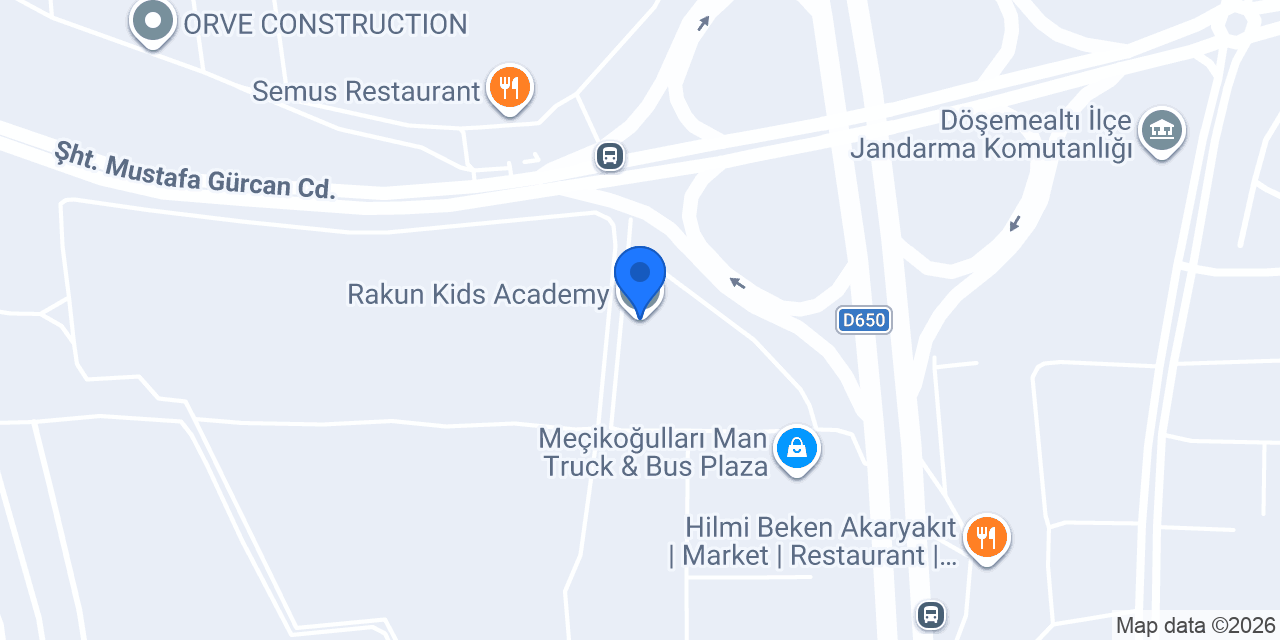 Rakun Kids Academy konumu