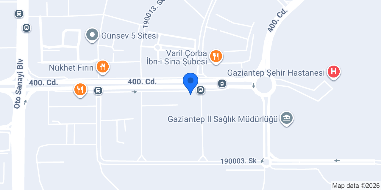 Mozzario Restoran konumu