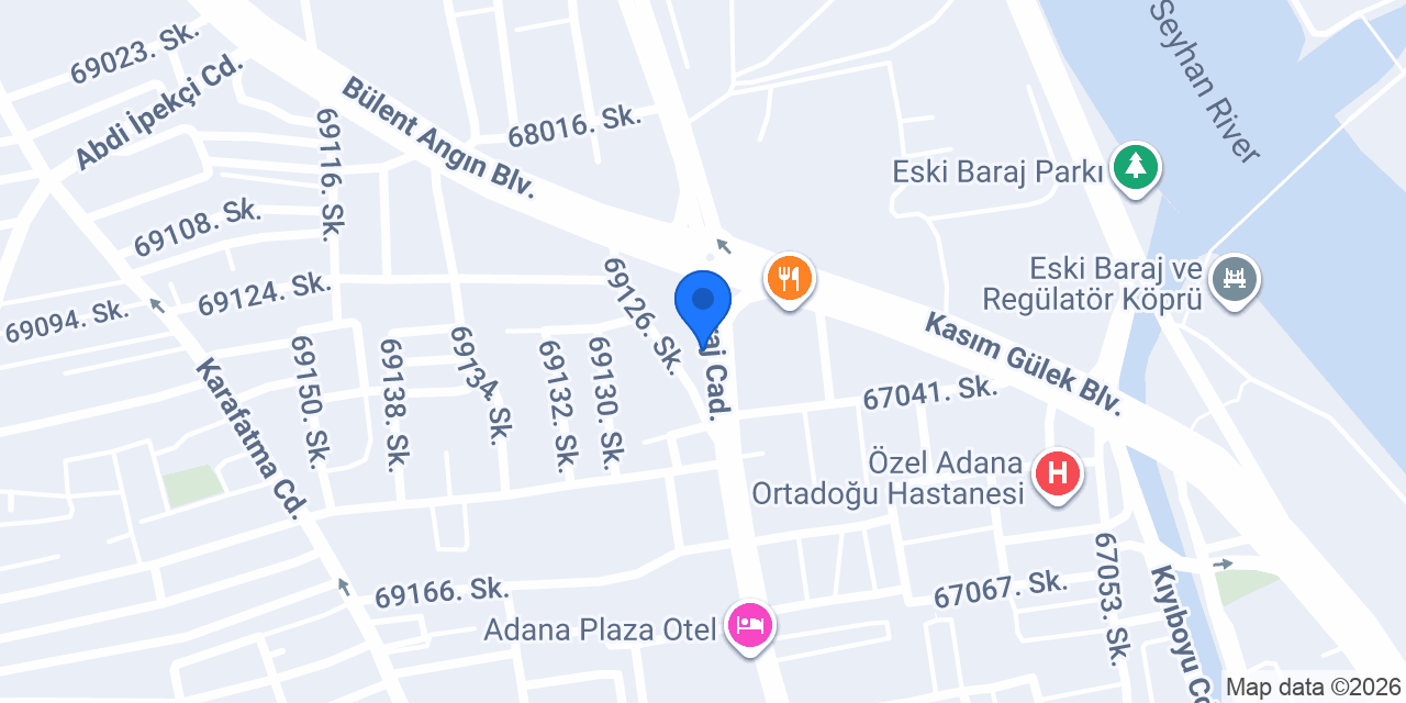 Diş Hekimi Ersoy Bavlı konumu