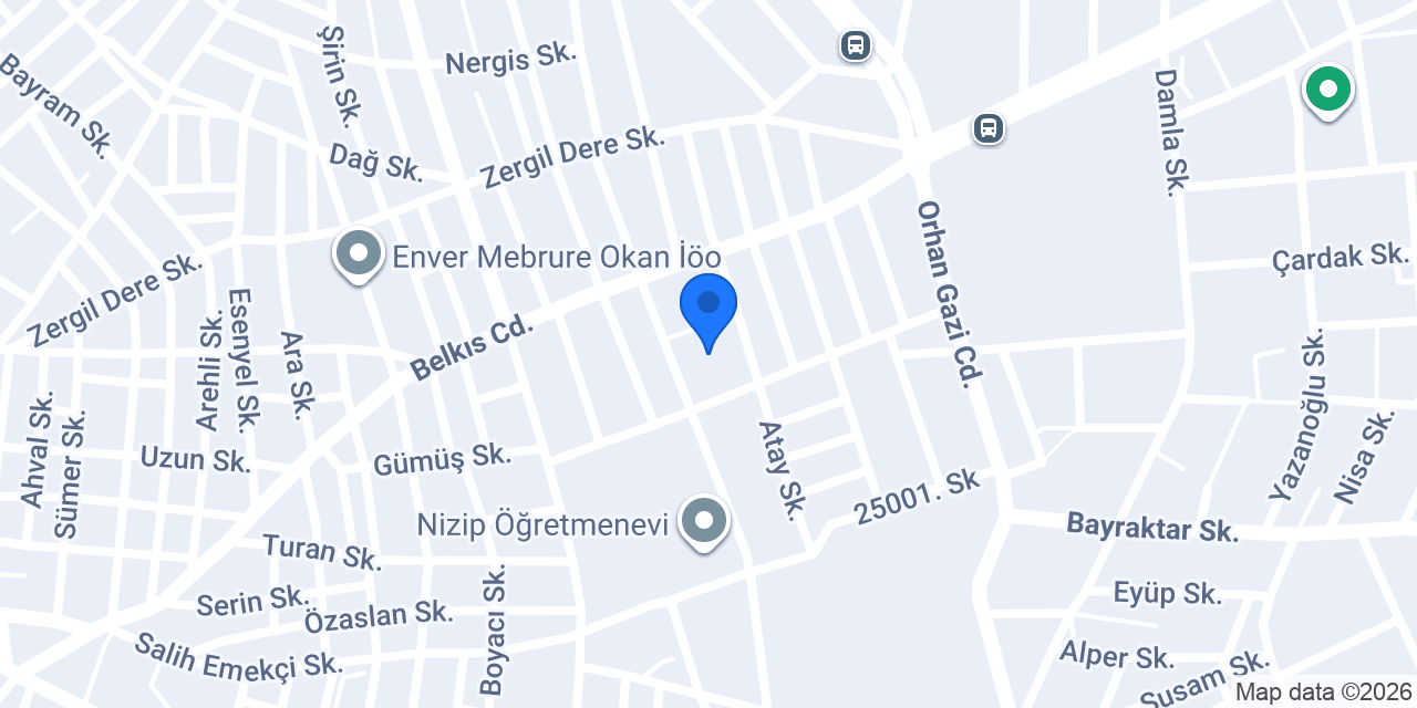 Bilal Saide Marufoğlu Ortaokulu konumu