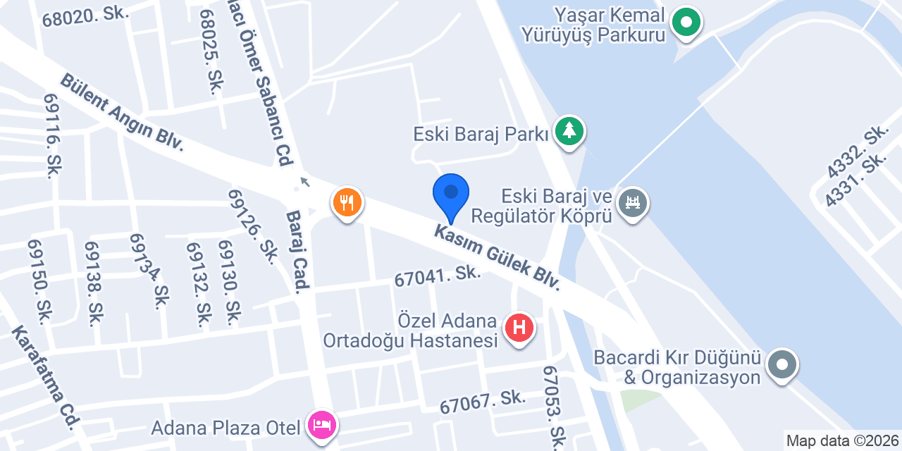 Diba Organizasyon & Turizm konumu