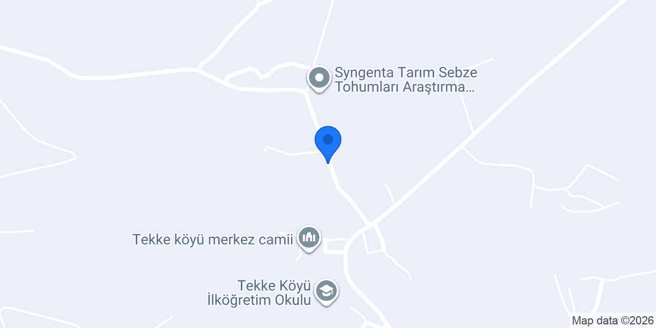 Tekke Köyü Muhtarlığı konumu