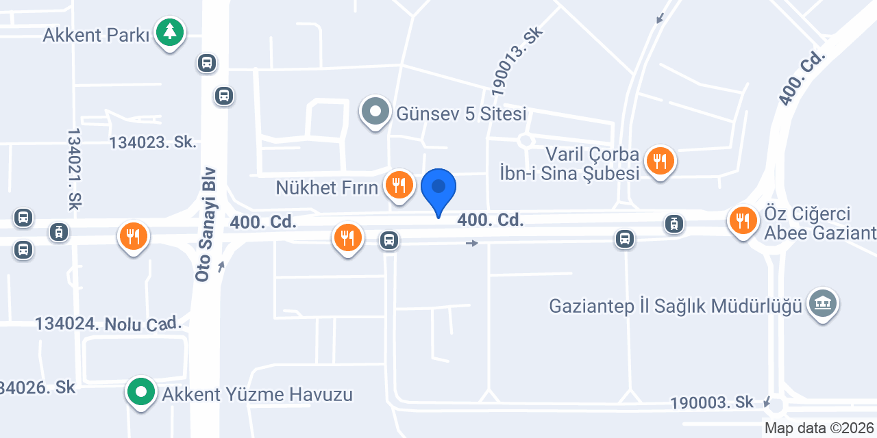 Akkent Çiçek Evi konumu