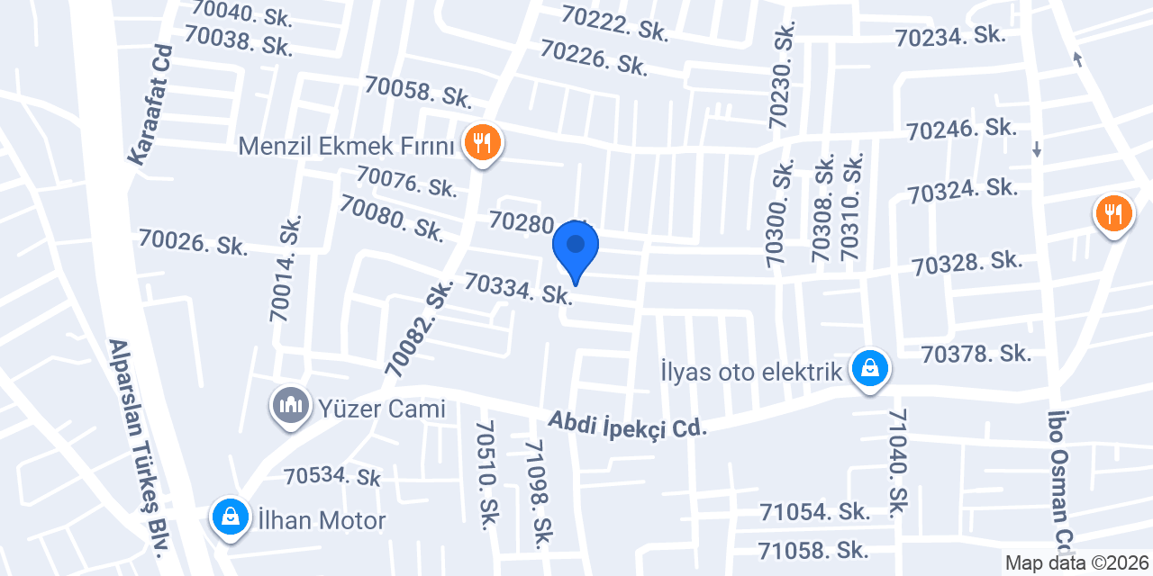 KIRAÇ İNŞAT konumu