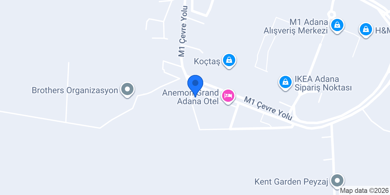 Adana anemon VİP konumu