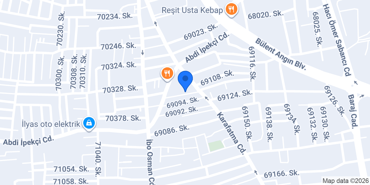 Dekor.İs Mobilya konumu