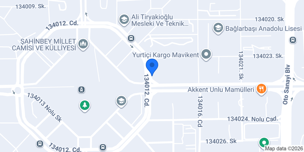 Akkent Nokta SRC & Sürücü Kursu konumu