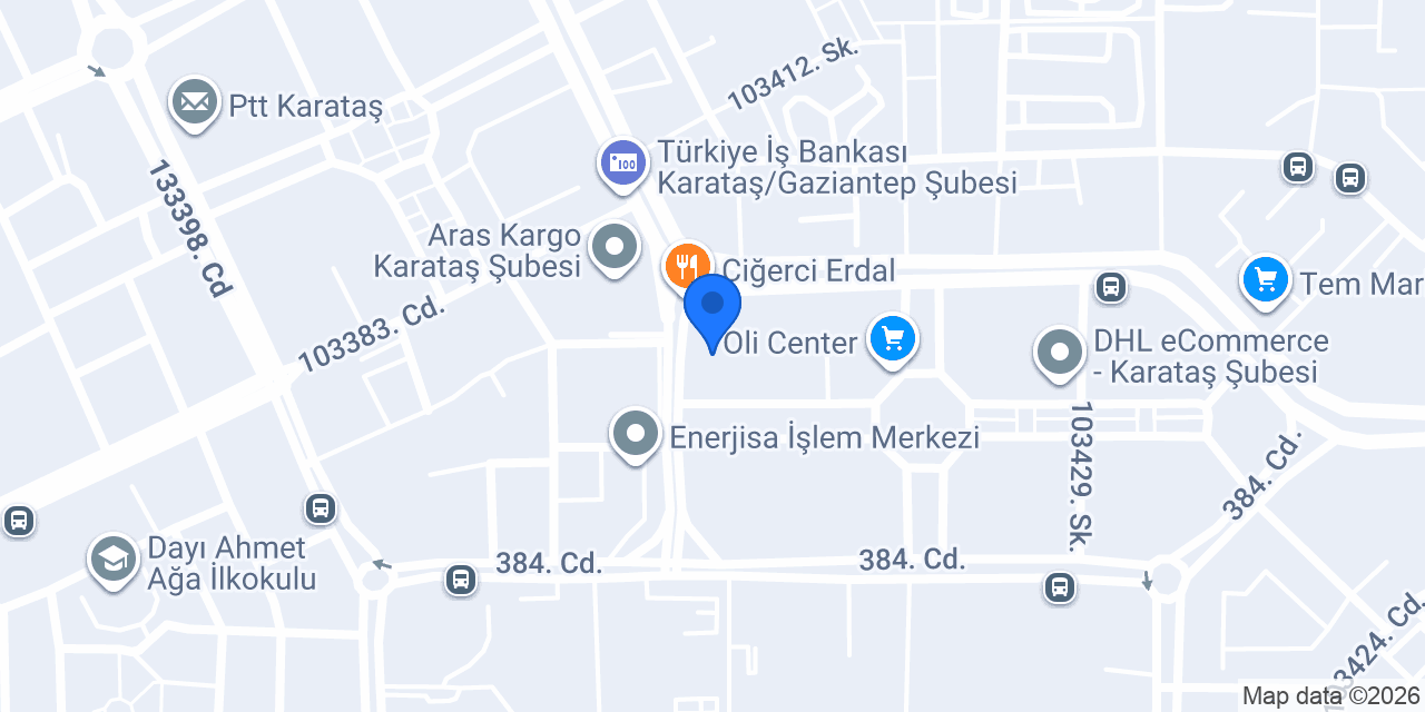 Çullama Lahmacun konumu
