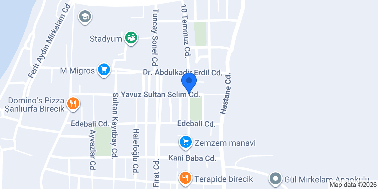 Dilek Bayan Kuaför konumu